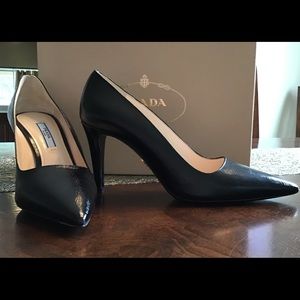 Prada Vernice in black